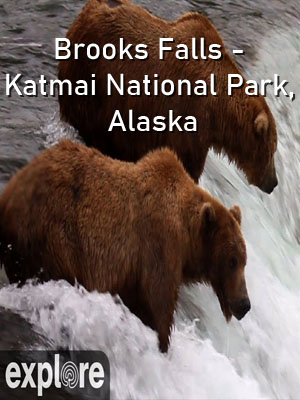 Brooks Falls – Katmai National Park, Alaska – Explore.org