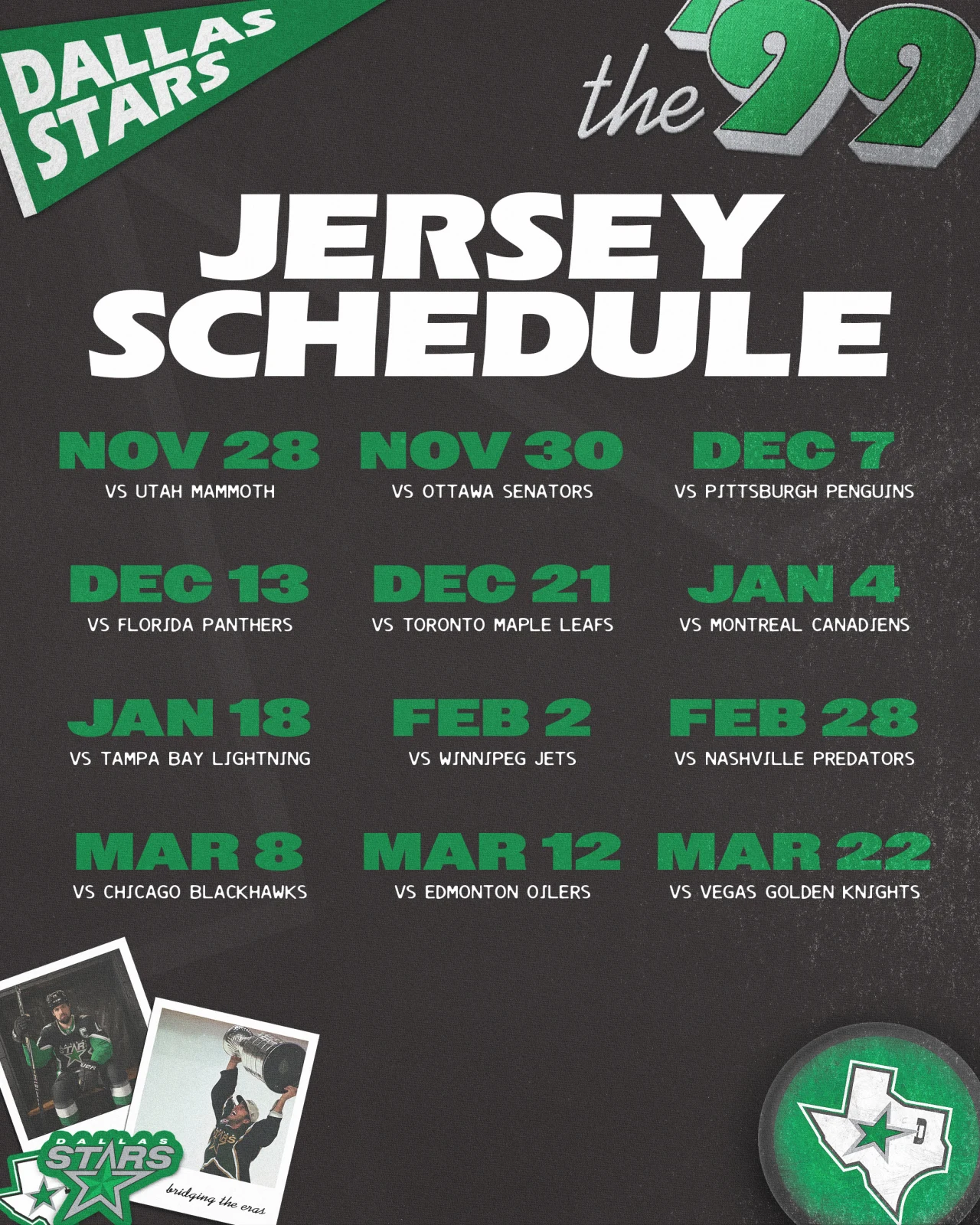 Stars99JerseySchedule